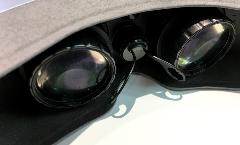 It feels a lot clunkier than other VR devices